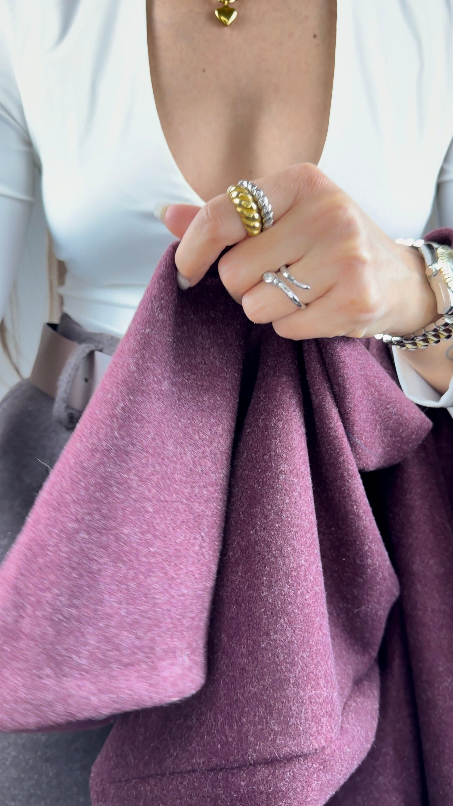 Pantalonas clássicas cardadas