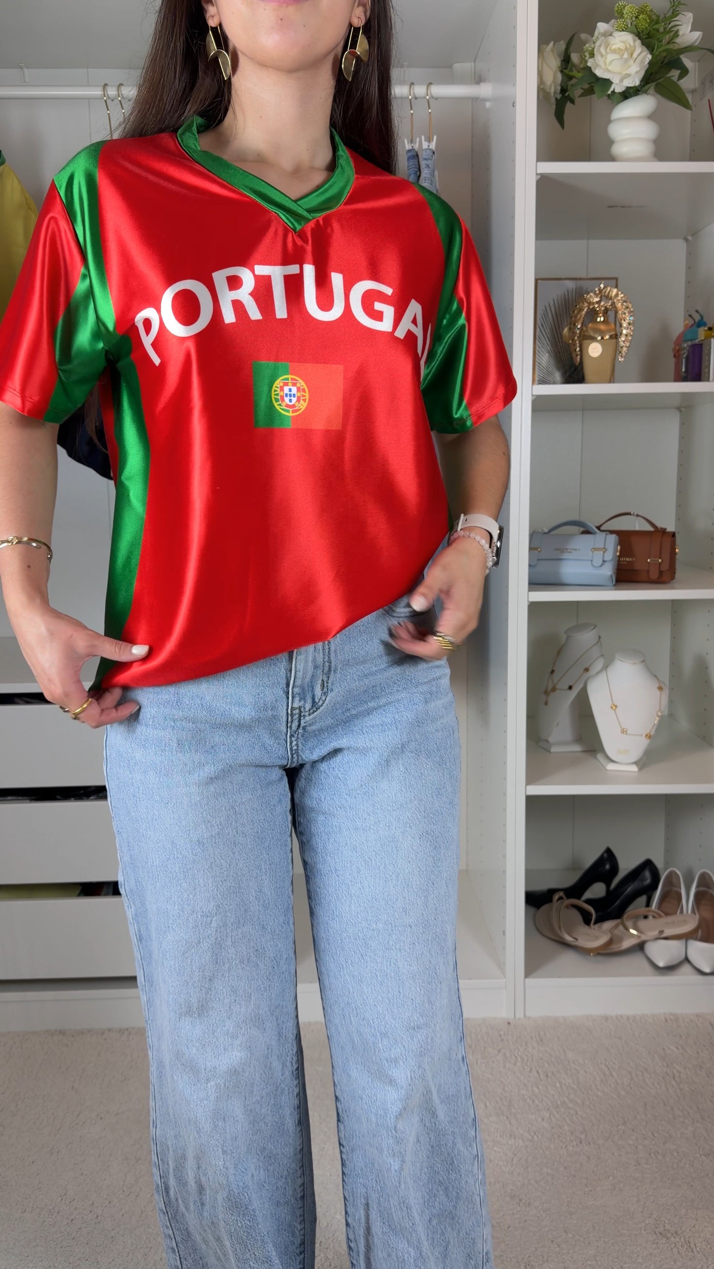 Camisolas da seleção 🇵🇹🇧🇷