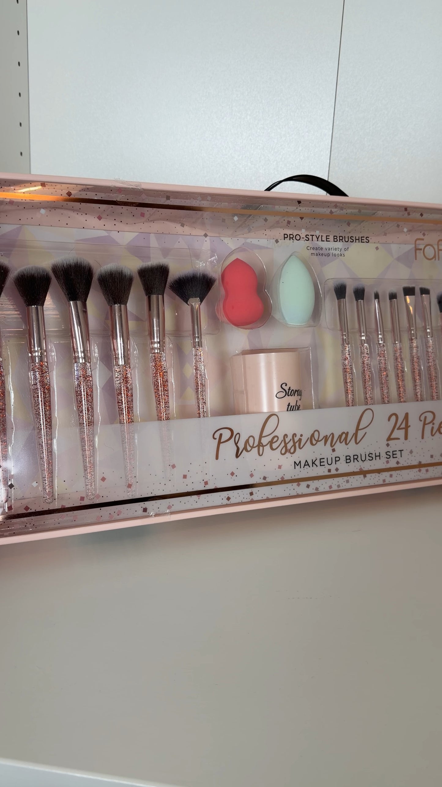 Conjunto profissional de pincéis de maquilhagem ( 24 peças)