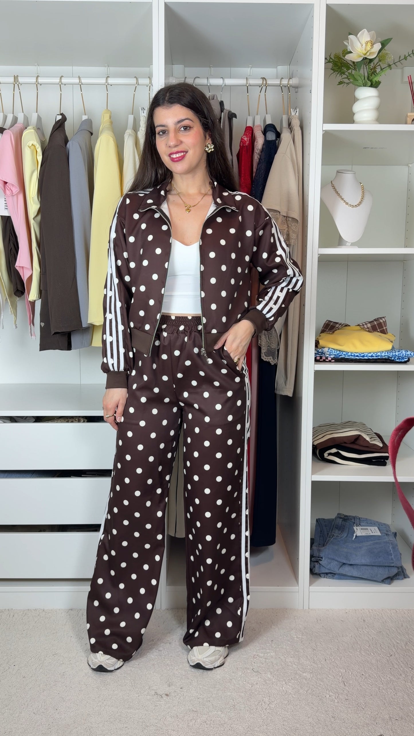 Conjunto dupe adidas