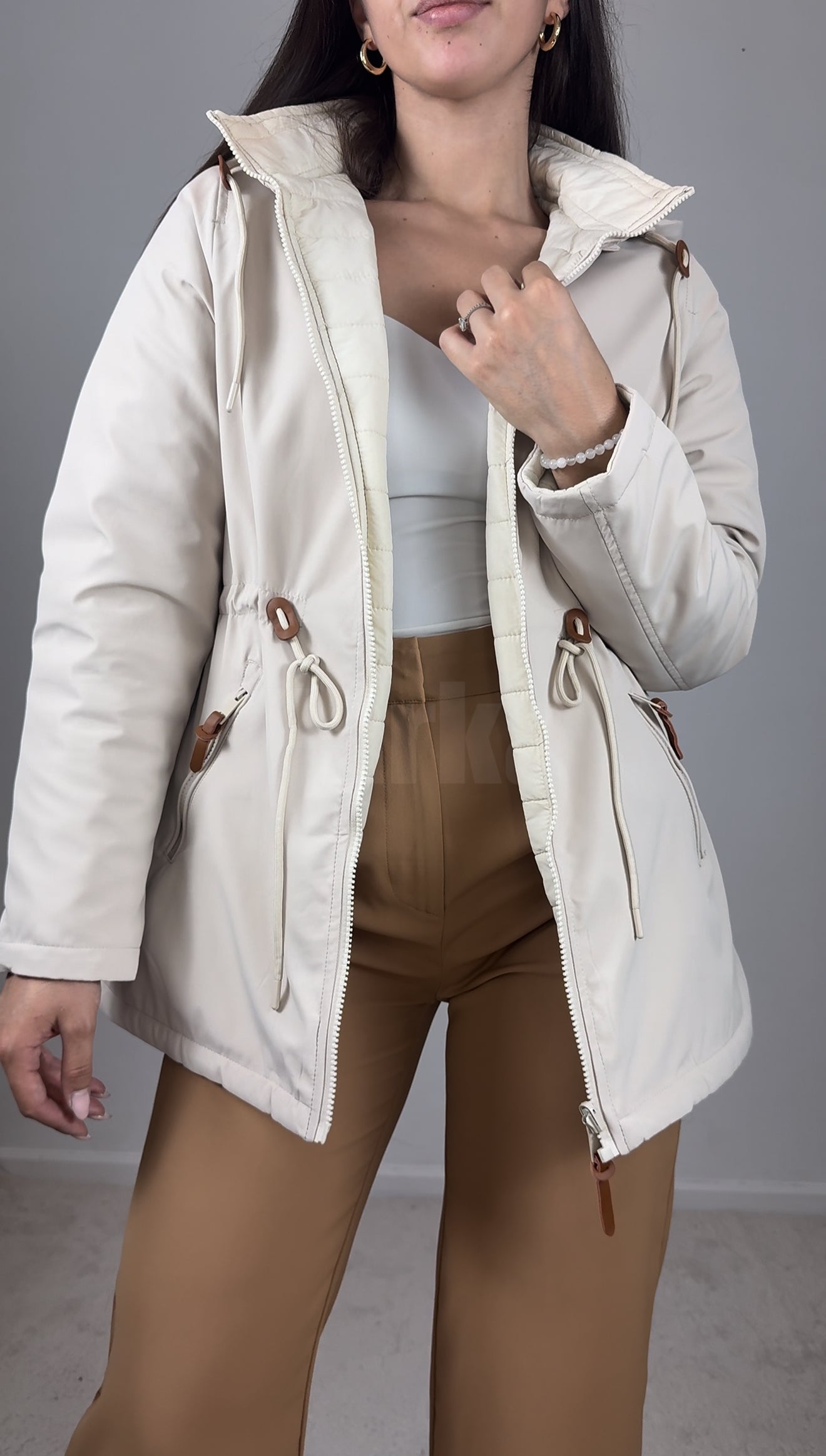 Parka reversível