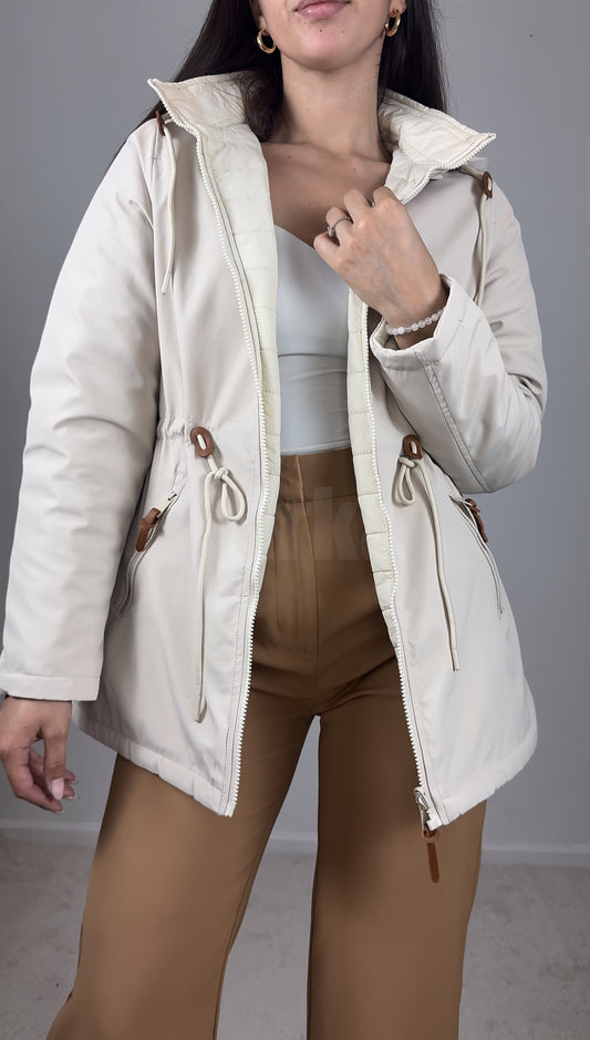 Parka reversível