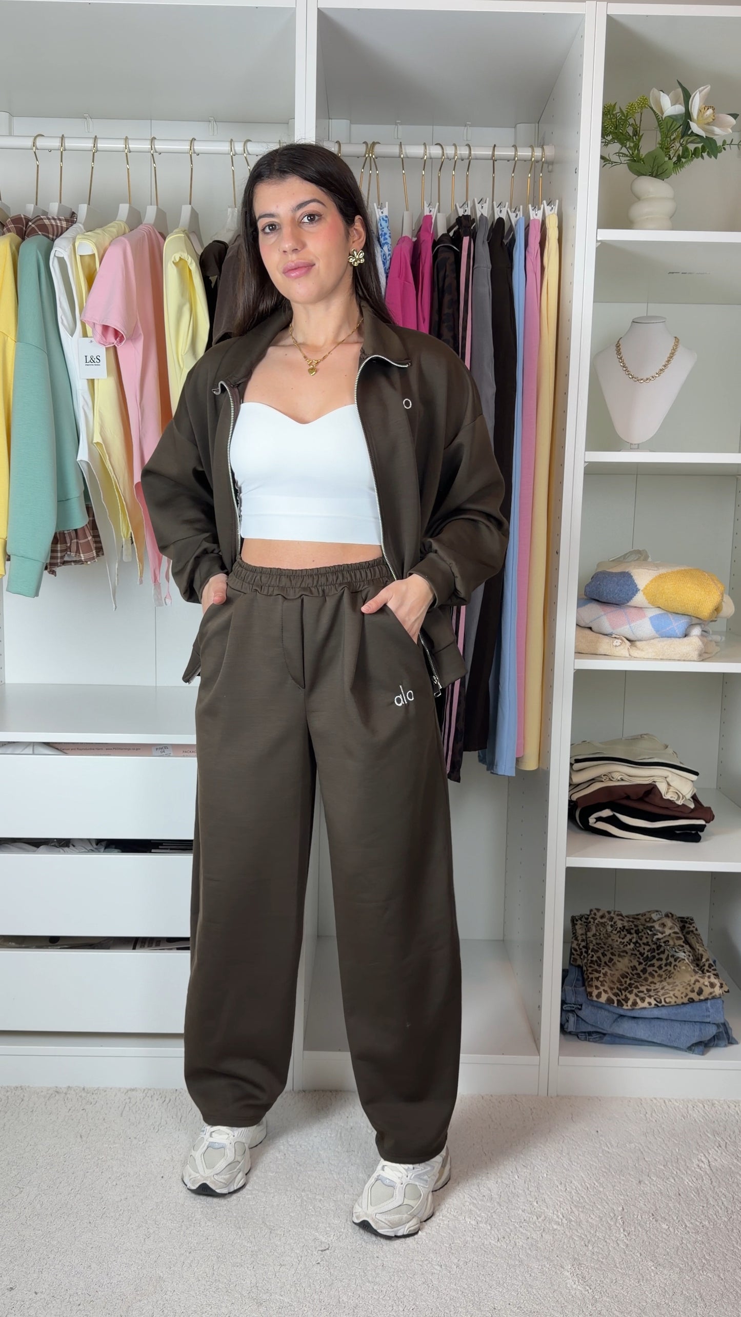 Conjunto fato de treino dupe Alo