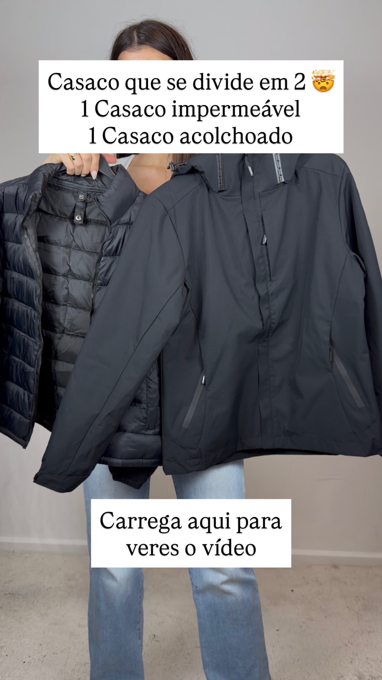 Casaco 3 em 1