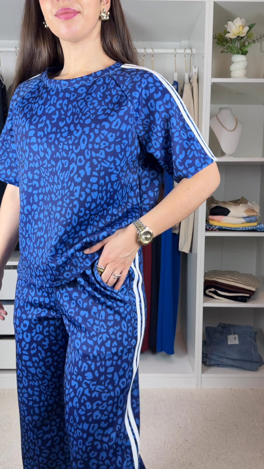 Conjunto fato de treino