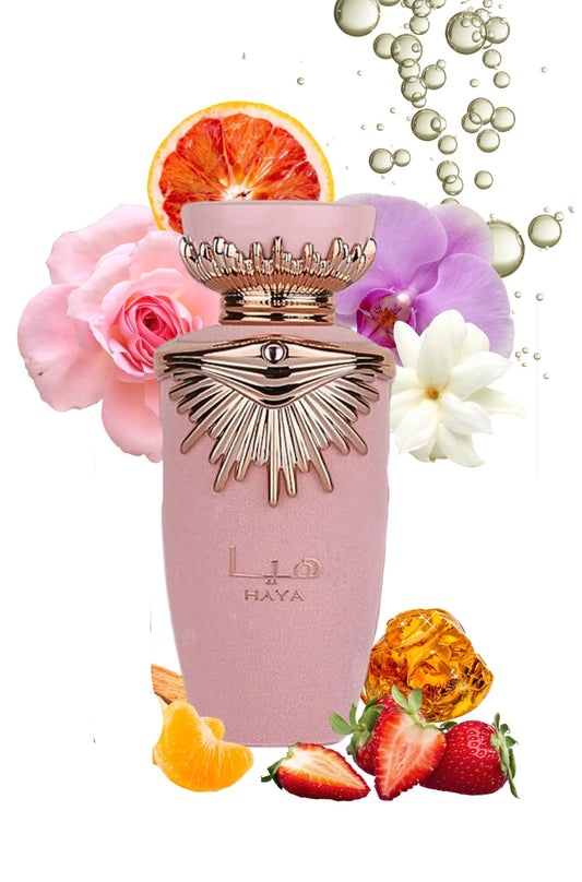 Pack de 5 amostras com 25puffs  de perfumes florais