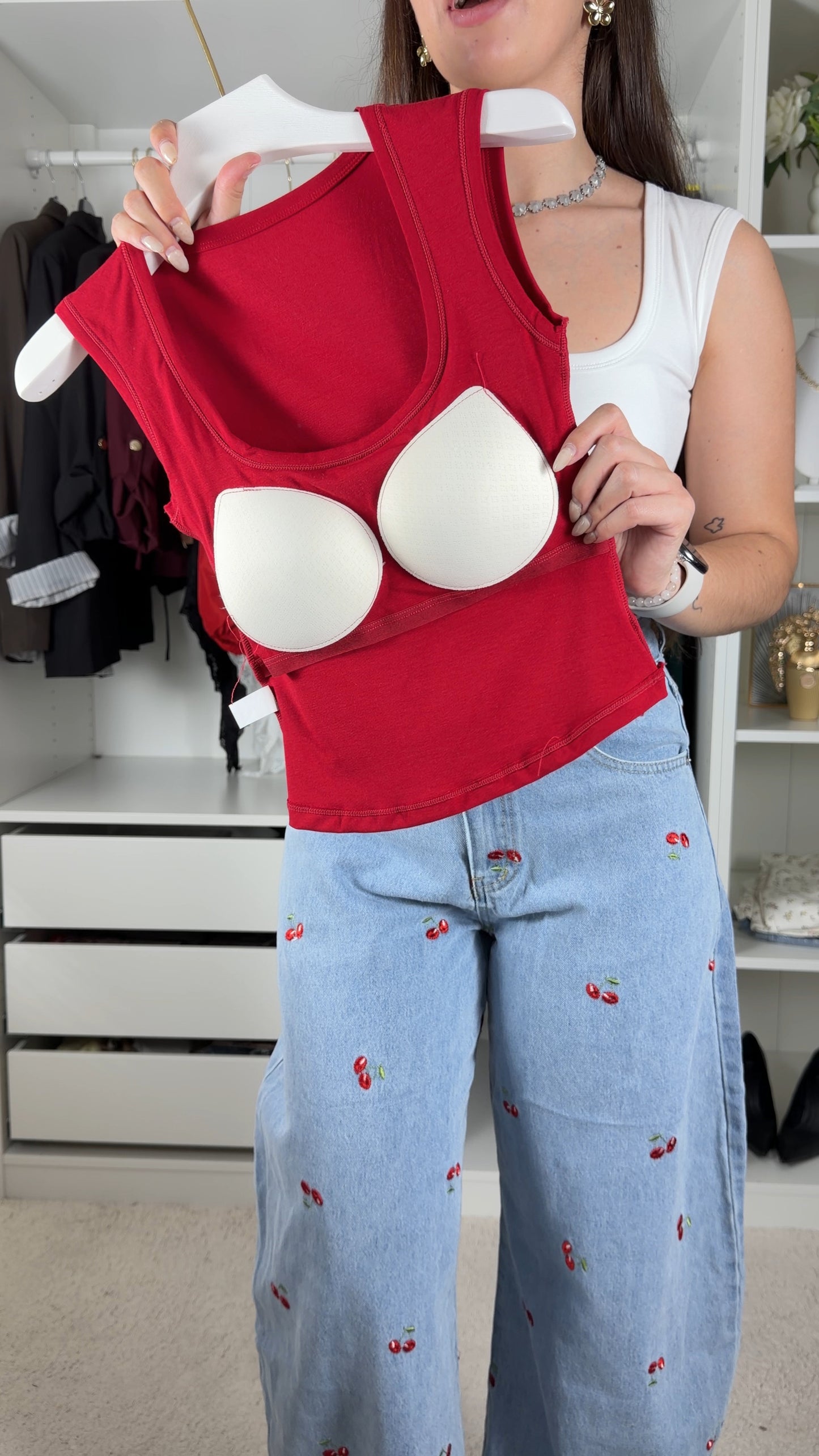 Top mochy com "sutiã " integrado | 95% algodão