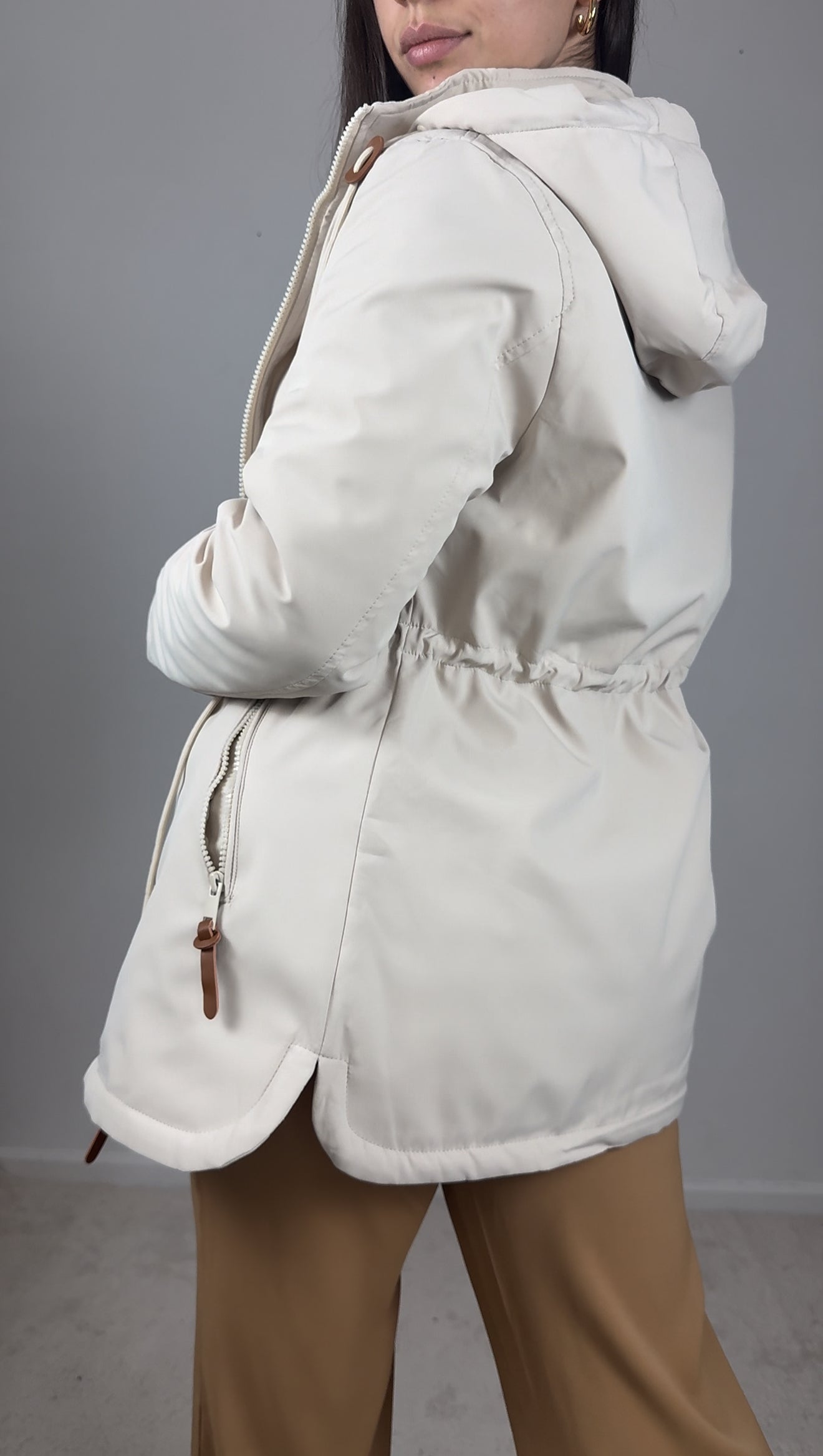 Parka reversível