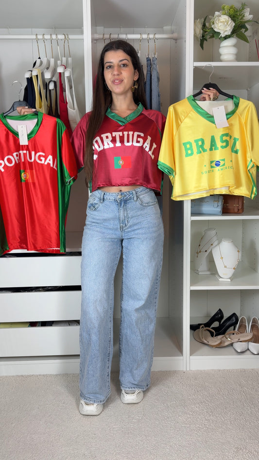Camisolas da seleção 🇵🇹🇧🇷