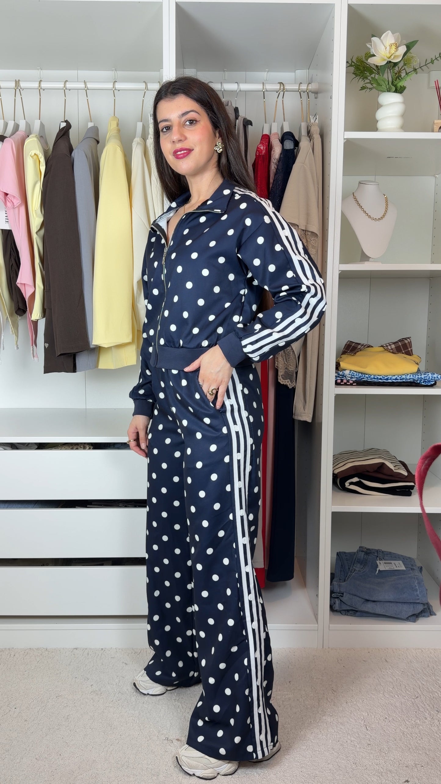 Conjunto dupe adidas