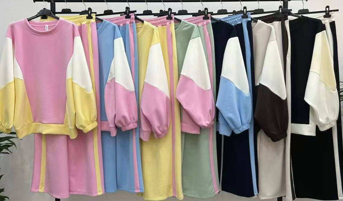 Conjunto fato de treino