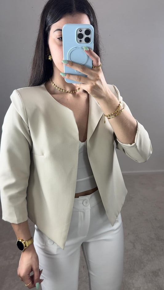 Blazer curto