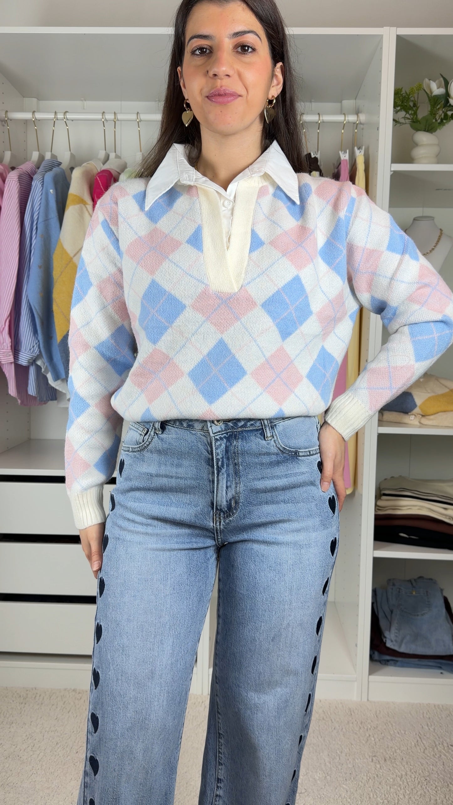 Camisola de malha