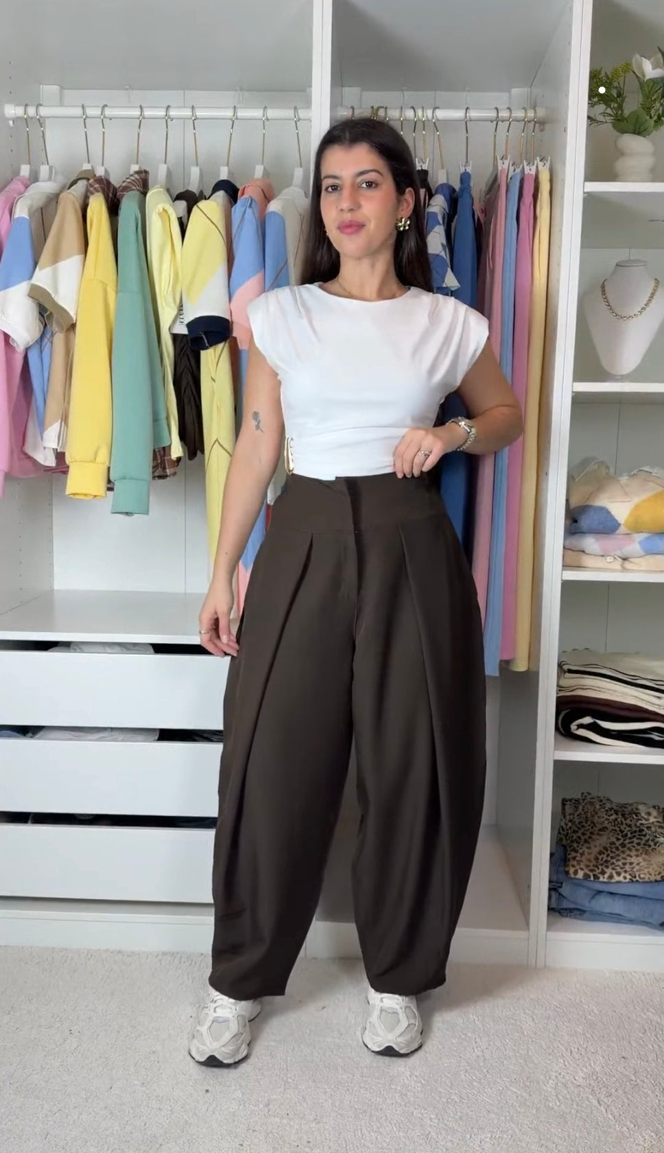 Pantalonas inspiração zara balloon