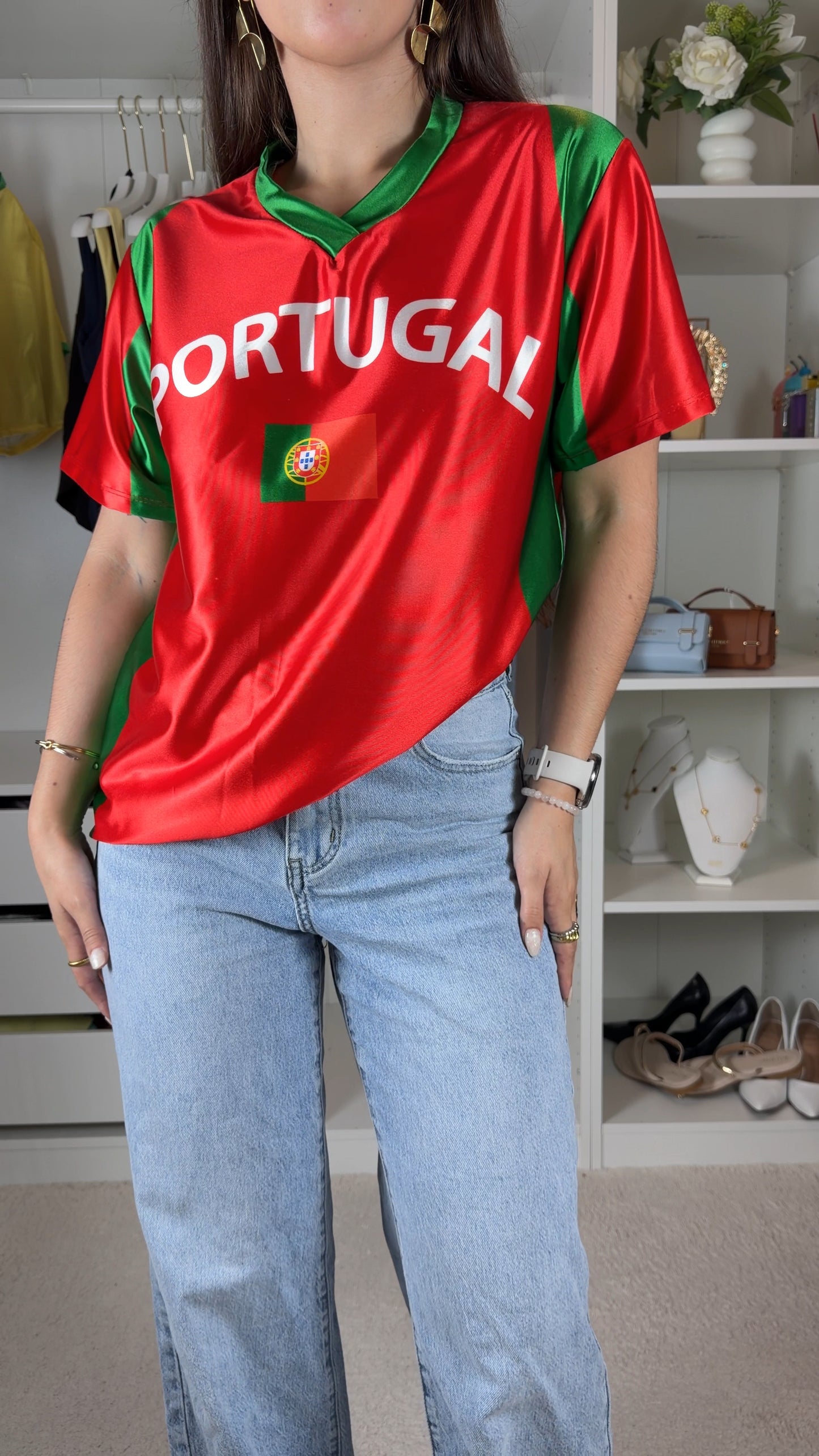 Camisolas da seleção 🇵🇹🇧🇷