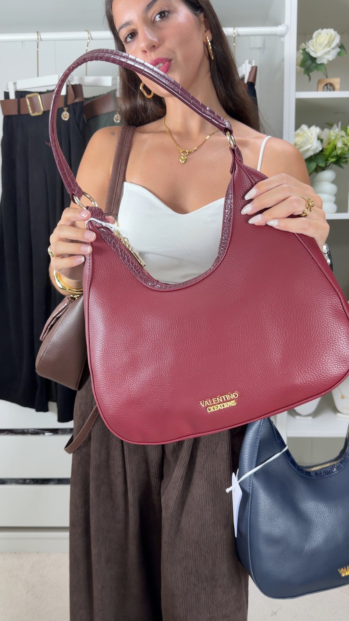 Mala marca valentino creations c/ carteira incluida