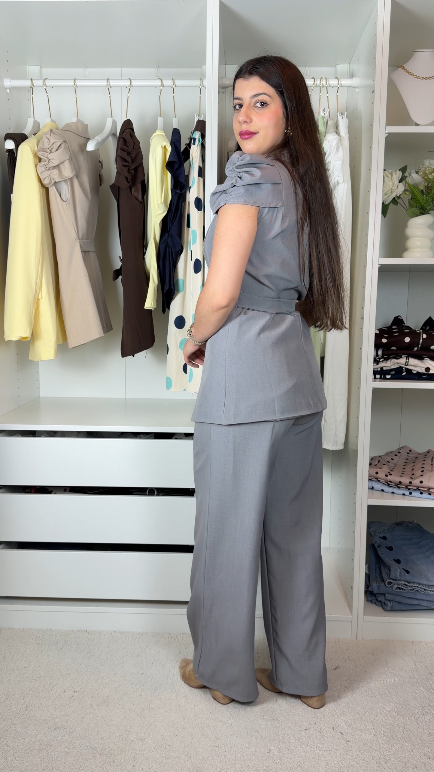 Conjunto com colete