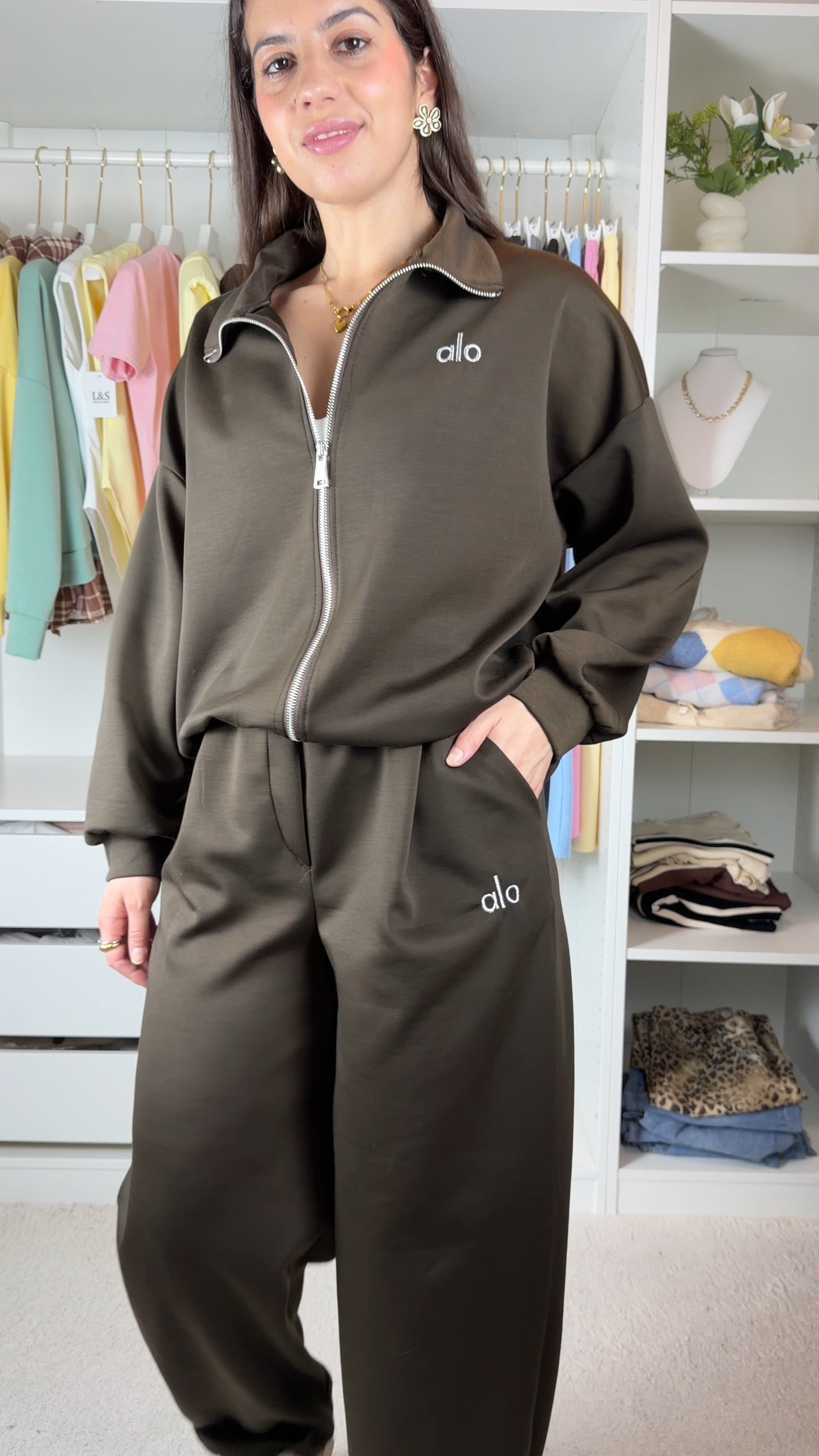 Conjunto fato de treino dupe Alo