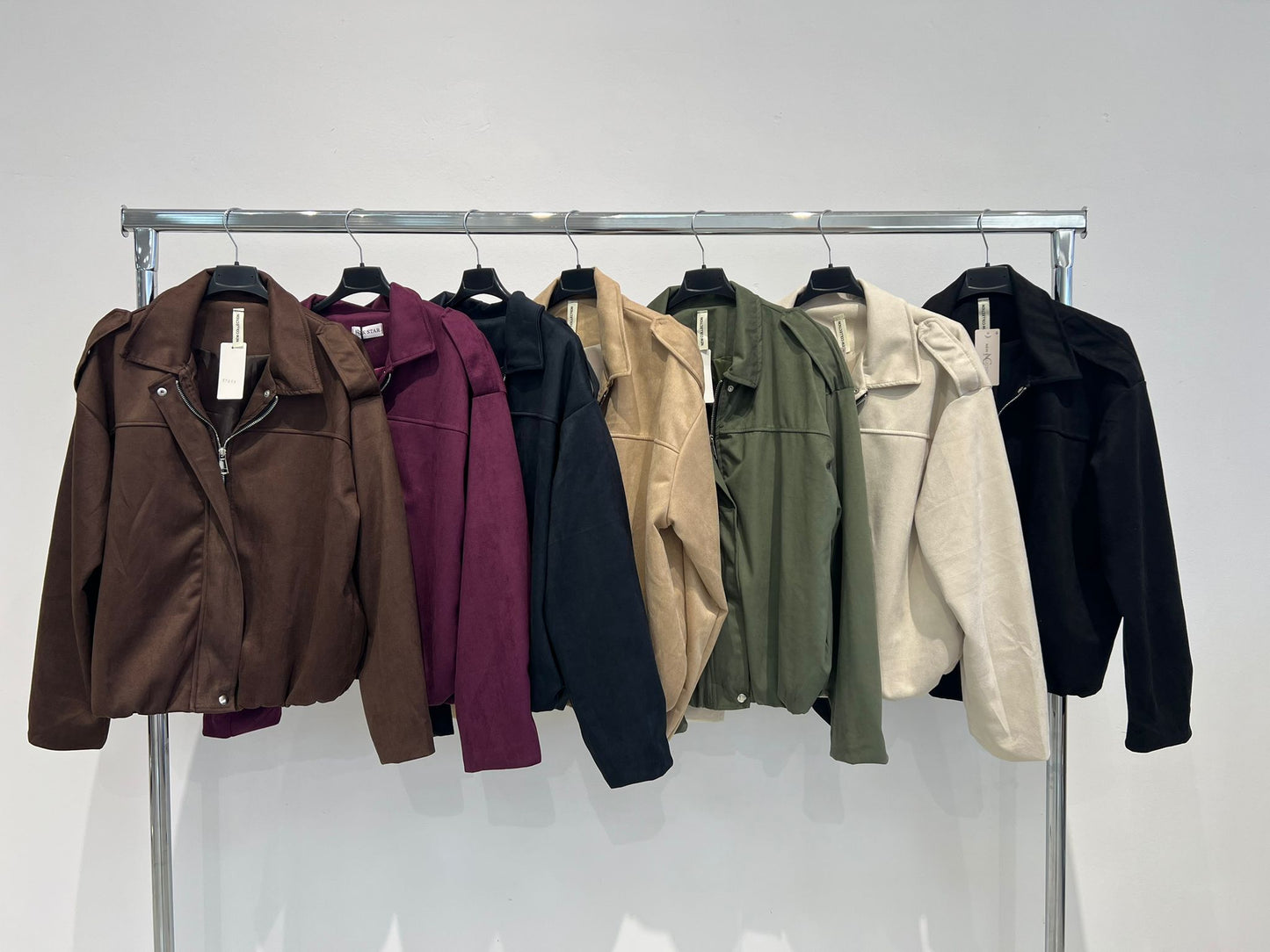 Casaco pele de pêssego Basic