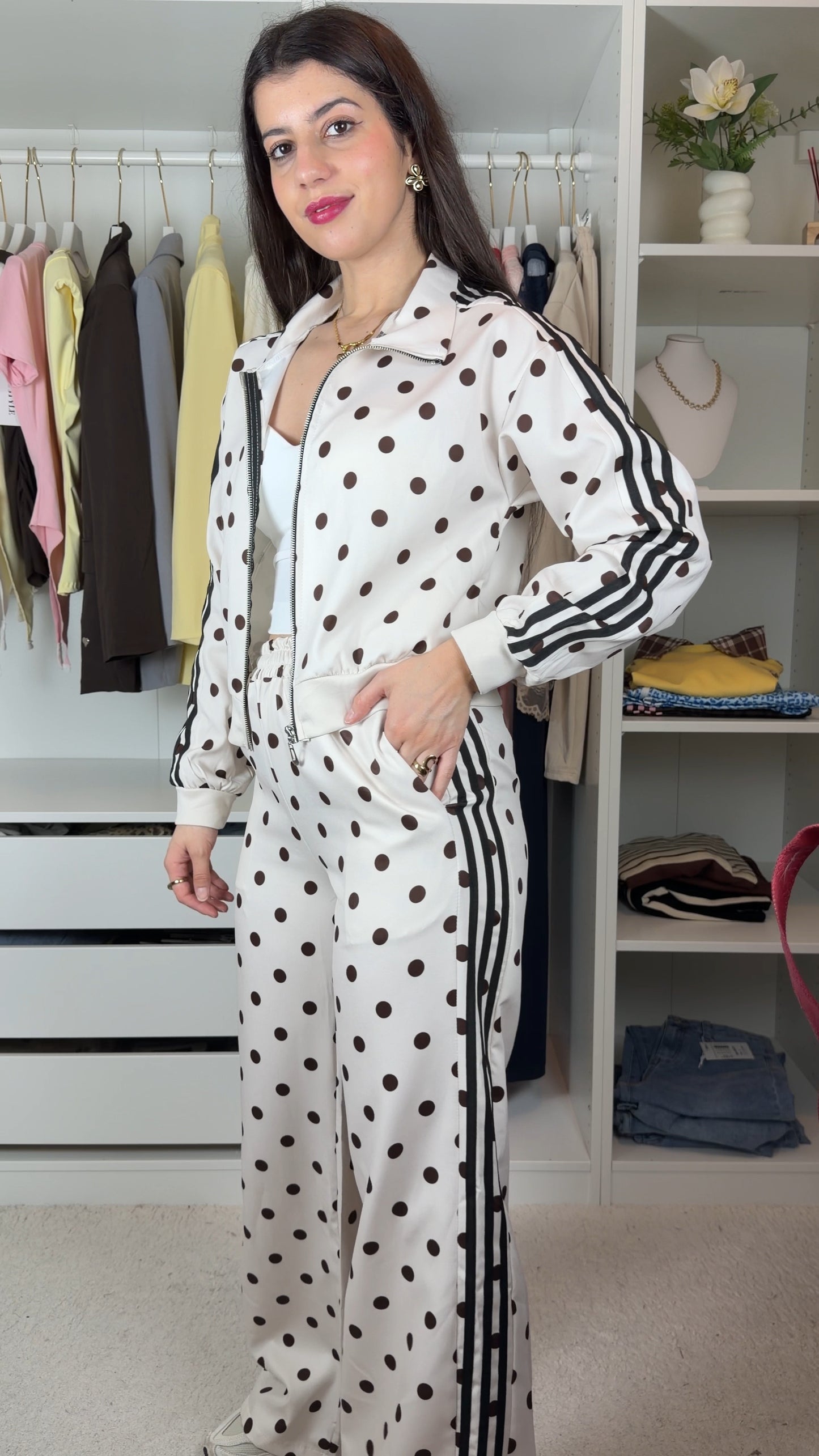 Conjunto dupe adidas